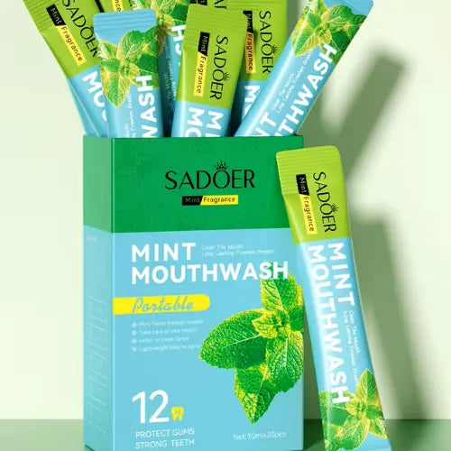 SADOER Mouthwash غسول الفم طبيعي يخلّصك من رائحة الفم الكريهة