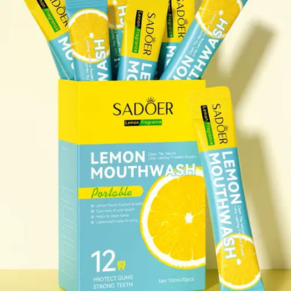 SADOER Mouthwash غسول الفم طبيعي يخلّصك من رائحة الفم الكريهة